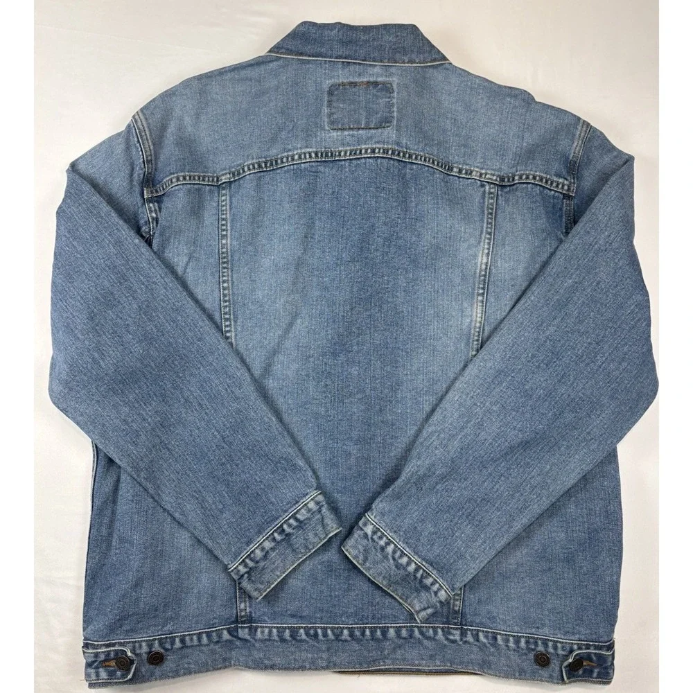 Levis Standard Trucker Blue Jean Denim Jacket 70507 Men XXL